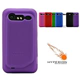 Hyperion HTC Droid Incredible 2 Extended Battery Silicone Case Purple