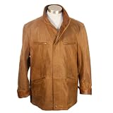 Men's Antonio Bella Classic Leather Coat