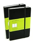 Moleskine Small Plain Notebook 2-Pack