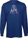 New England Patriots -Blue- Classic NFL Throwback Logo Long Sleeve T-Shirt