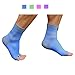 Plantar Fasciitis Sock, Compression Socks for Men Women Nurses Runners Ankle Sleeve for Arch and Achilles Heel Pain and Support,Blue/gray,Large
