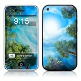 Thru The Trees Design Protector Skin Decal Sticker for Apple 3G iPhone / iPhone 3GS 3G S