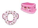 Nickelodeon Soft Potty and Step Stool Combo Set, Dora the Explorer