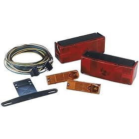 Wesbar Low Profile Waterproof Tail Light Kit, Over 80-Inch
