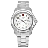 Swiss Army Men's Officer's 1884 Watch - Silver Dial/Stainless Steel Bracelet