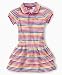 Puma Girls Stripe Pique Polo Dress