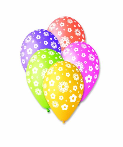 Karaloon GB10780 - 100 Ballons Bl&uuml;ten, 90-100 cm, sortiert Preisvergleich