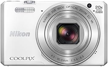 Nikon Coolpix S7000 Appareil photo num&eacute;rique compact 16 Mpix &Eacute;cran LCD 3" Zoom optique 20X Blanc