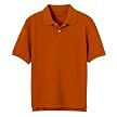 Boys' Cherokee&reg; Ultmate Solid Pique Polo - Orange
