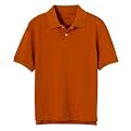Boys' Cherokee&reg; Ultmate Solid Pique Polo - Orange