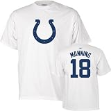 Peyton Manning Indianapolis Colts White NFL Player T-Shirt