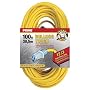 Prime Wire and Cable LT 511835 100-Foot 12/3 Sjtow Bulldog Lighted Outdoor Extension Cord