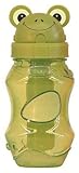 from Ready Steady Bed Ready Steady Bed Housewares Cool Zooey Monkey Flip Top - 12oz Green Bottle