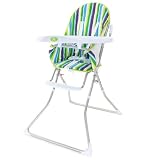 Petite Star Stripe Travel Highchair (lift-over tray & easy wipe fabric)by Petite star