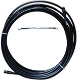 US Made 20 ft BNC Male Jumper - Andrew Commscope CNT-240 Coaxial Cable 20ft Ham or CB Radio Antenna Coax LMR240 Andrew Coaxial Cable Antenna RF Transmission Line BNC Male Connector LMR240