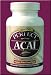 100% Pure Organic PERFECT Acai Berry Freeze-Dried Juice Capsules ~ NOT an EXTRACT! Large Supersized Bottle - 120 CAP Count Ea - Incredible Antioxidant & Superfood