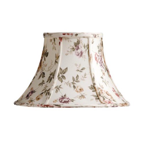 Laura Ashley SLL226 Austen 16.5-Inch Bell Shade, Floral Laura Ashley SLL226 Austen 16.5-Inch Bell Shade, Floral