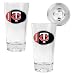 Minnesota Twins MLB 2pc Pint Ale Glass Set with Baseball Bottom - Oval Logo by Great American Products