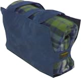 Outdoor Living : An Ascot Picnic Rug - Summer Check with a Denim Faux Suede Carrier and Waterproof Backing