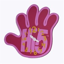 Hi-5 - Decor - Pink Logo Clock