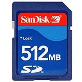 SanDisk Standard SD Card 512MB