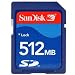 SanDisk Standard SD Card 512MB