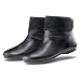 BUFFALO Stiefel Frauen Flat Ankle, schwarz