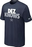 Dez Bryant Dallas Cowboys Navy Nike "Dez Knows" T-Shirt