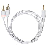 Eforcity Audio Stereo Link Y Cable for Apple iPod, iPod (video), iPod nano, iPod phote and iPod mini players