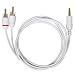 Eforcity Audio Stereo Link Y Cable for Apple iPod, iPod (video), iPod nano, iPod phote and iPod mini players