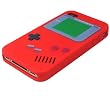 Nintendo Game Boy Gameboy Silicone Case Cover For iPhone 4 RED