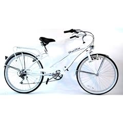 26" CITYBIKE BEACHCRUISER DAMEN FAHRRAD 6-GANG SHIMANO GRIP SHIFT SCHALTUNG Damenbike von 2 Fast 4 You in Wei�