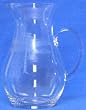 Individually Hand Etched Glass Dragonfly Glass Pitcher 8.5"H