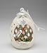 Egg-Shaped Ornament With Assorted Flowers And Butterfly Collectible