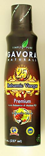 GavoraTM Premium Private Reserve 25 Star Balsamic Vinegar (6 Pack of 8oz Cans)
