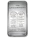 Ten Commandments - 10 oz (.999) Fine Silver Bar