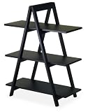 Review Canon  / Winsome 20130 Black Beechwood A-FRAME SHELF 3-TIER