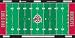 Zelosport Collegiate Finger Football - Ohio State University