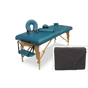 OneTouch Elite Series Portable Massage Table Teal 4S