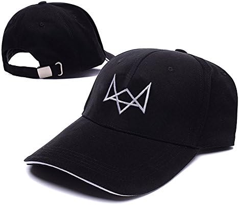 Watch Dogs Fox Logo Adjustable Baseball Caps Unisex Snapback Embroidery Hats
