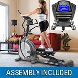 41bAoZdcO7L. SL160  Spirit Fitness EL 555 Elliptical In Home Delivery and Assembly Included Electronic Incline from 0 15% Extra Long 20 Stride Length