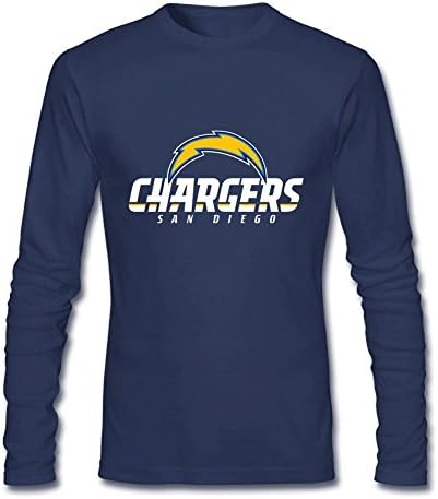 JZJShirt Men's San Diego Chargers Long Sleeve T-Shirt XXX-Large Royal Blue