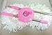 360 Rotating Magic Mop - Replacement Handle and 2 Mop Heads - Pink