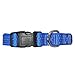 Pawtitas Reflective Dog Collar Adjustable Dog Collars for Small Dogs Puppy Collar Small Dog Collar Blue Collar
