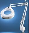 Luxo 16346WT IFM Magnifier Light, White w/45-inch arm, Edge Mount, 5-diopter lens, 3-Conductor Cord Set (lamp included)