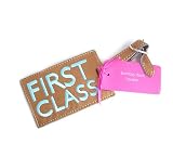 BOLD LUGGAGE TAG – FIRST CLASS