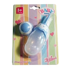 Zapf Creation Baby Born Doll Accessory Blue Bottle New