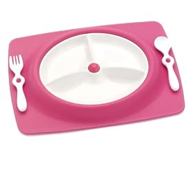 Skip Hop Mate Feeding Plate and Utensils: Baby