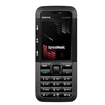 Nokia 5310 XpressMusic black (EDGE, Kamera mit 2 MP, Musik-Player, Bluetooth, Organizer, Spiele) Handy ohne Branding