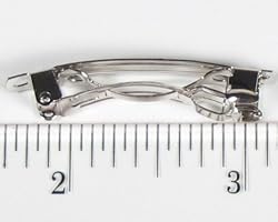 French Barrette Style Hair Clips 40mm 1 1/2 inch (100)